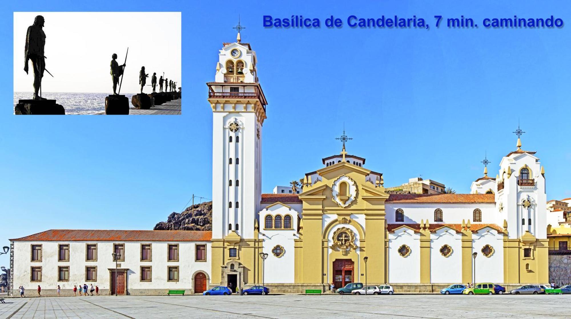 Piso En Candelaria Con Terraza, Vistas Al Mar, Aire Acondicionado Y Garaje Lägenhet Exteriör bild