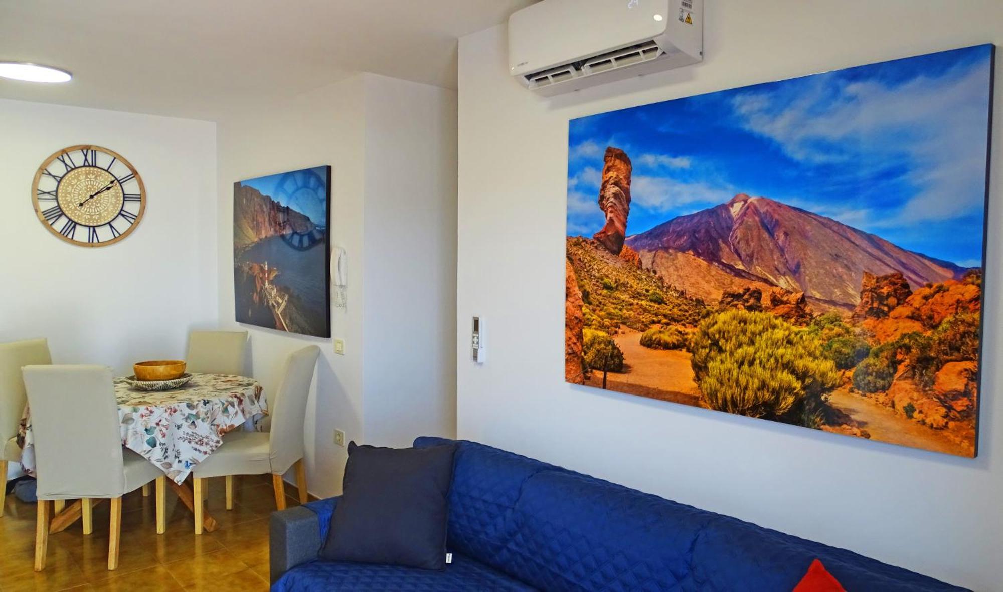 Piso En Candelaria Con Terraza, Vistas Al Mar, Aire Acondicionado Y Garaje Lägenhet Exteriör bild
